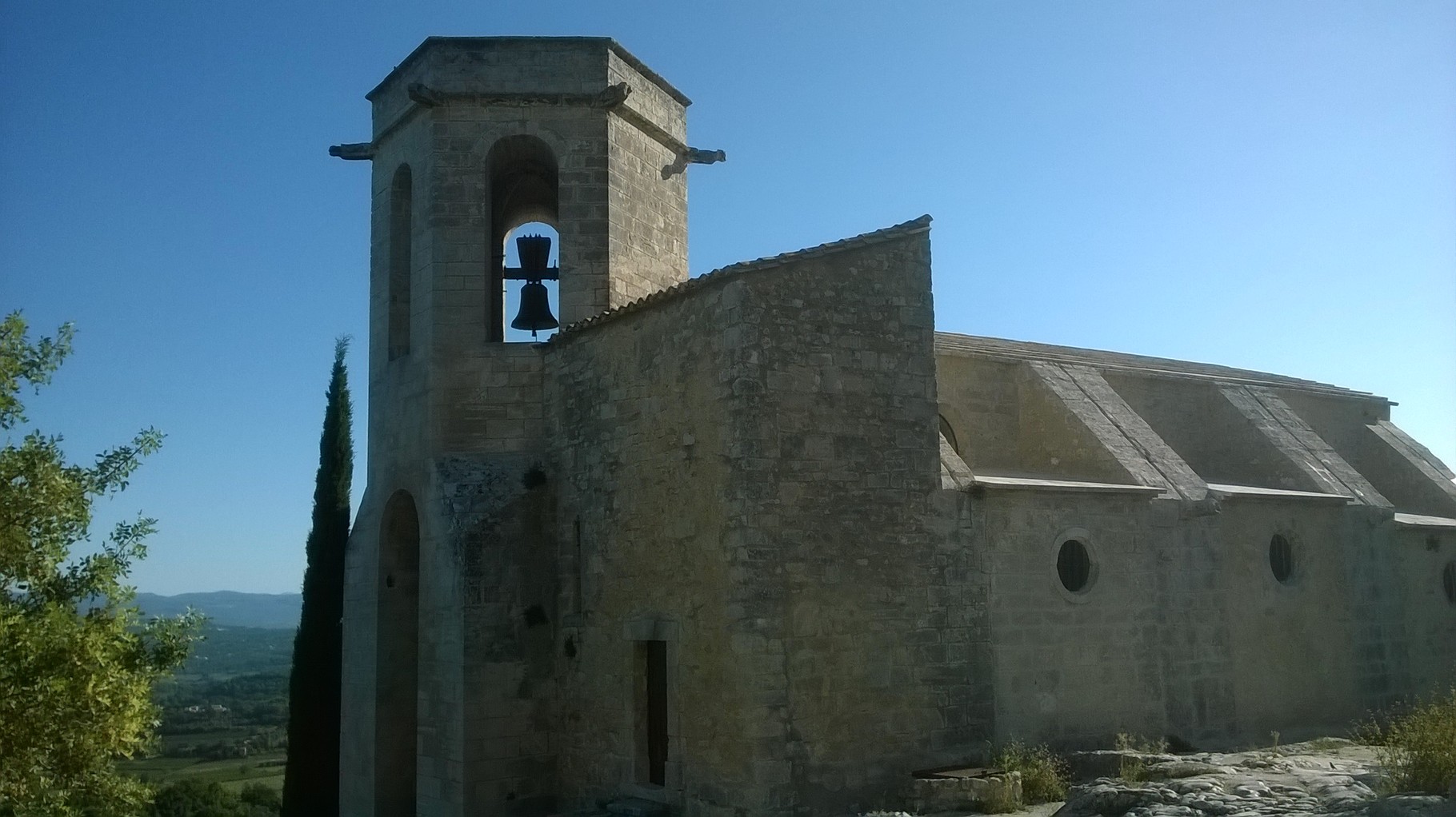 L'église d'Oppède le Vieux