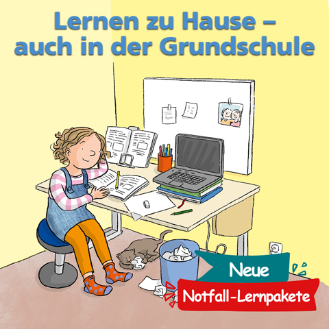 Homeschooling für die Grundschule - gratis Downloads vom Mildenberger Verlag