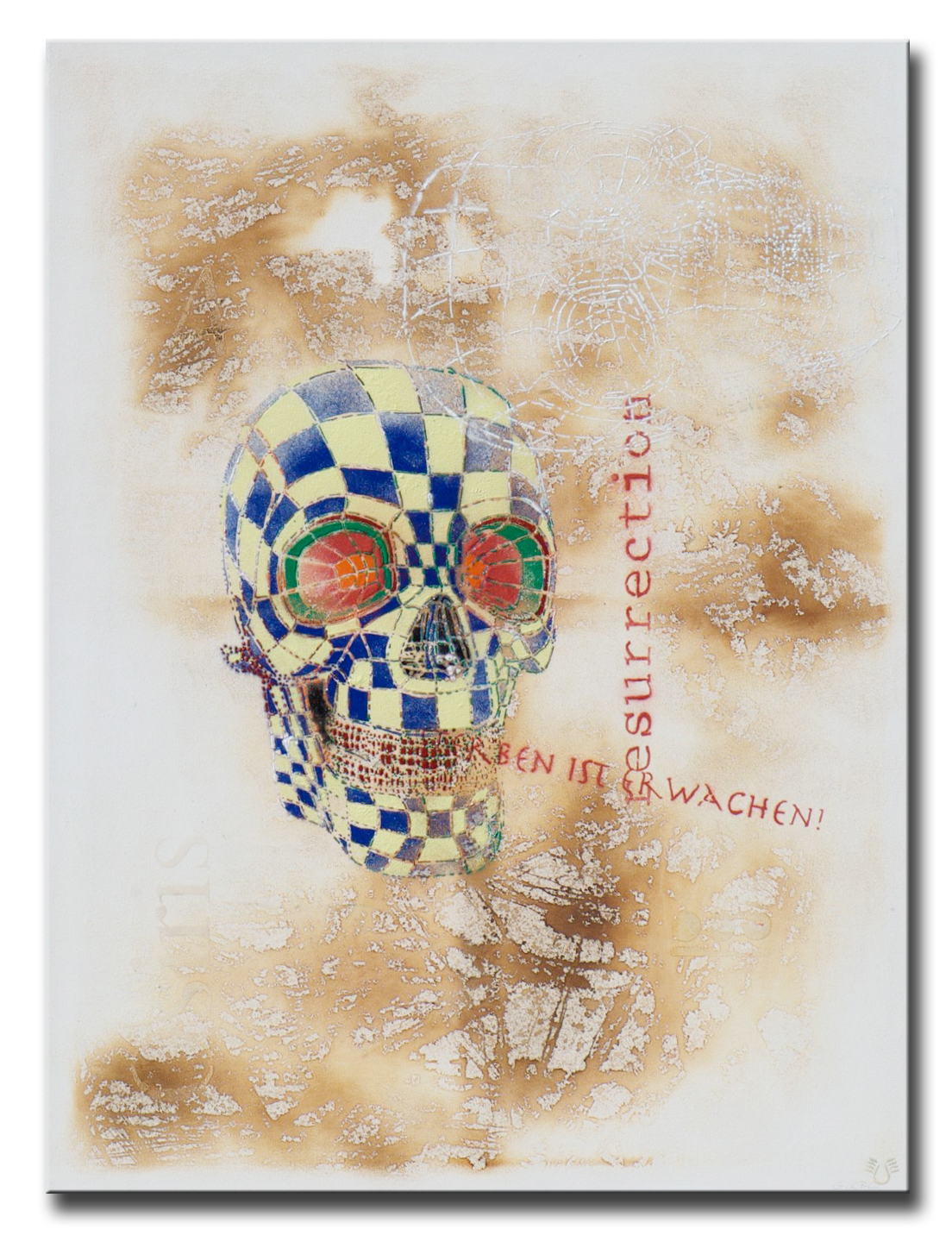 Thomas Girbl „Skull Resurection“ 120 x 160 cm 2014