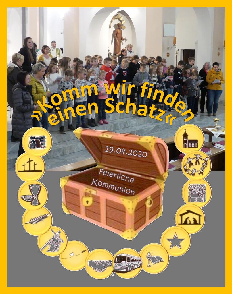 Erstkommunionkinder 2020 Komm Wir Finden Einen Schatz Furth Im Ostertal