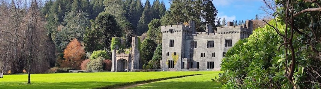 Sehenswürdigkeiten Armadale: Die Ruine des Armadale Castle, ehemaliger Sitz des Macdonald-Clans.