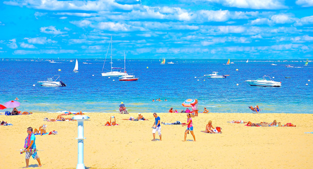 Plage Arcachon Jean Bauer