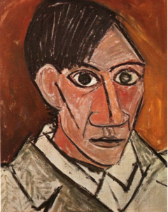 22-2-Pablo Picasso autoportrait 1907