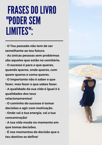 Tony Robbins- frases livro poder sem limites-