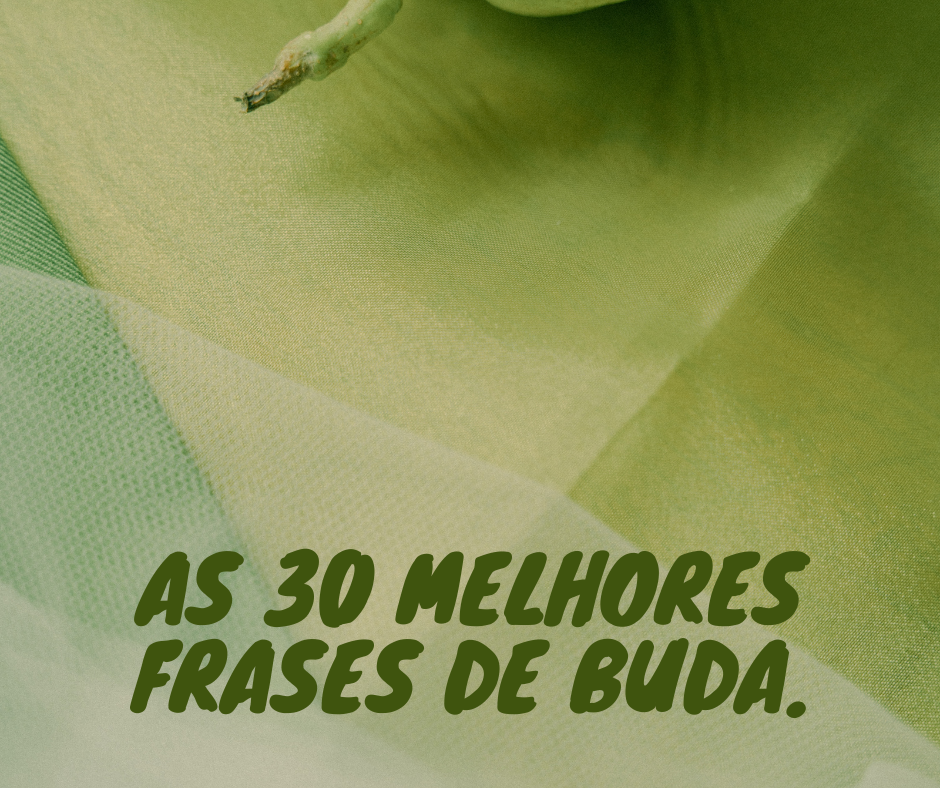 As 30 melhores frases de Buda.