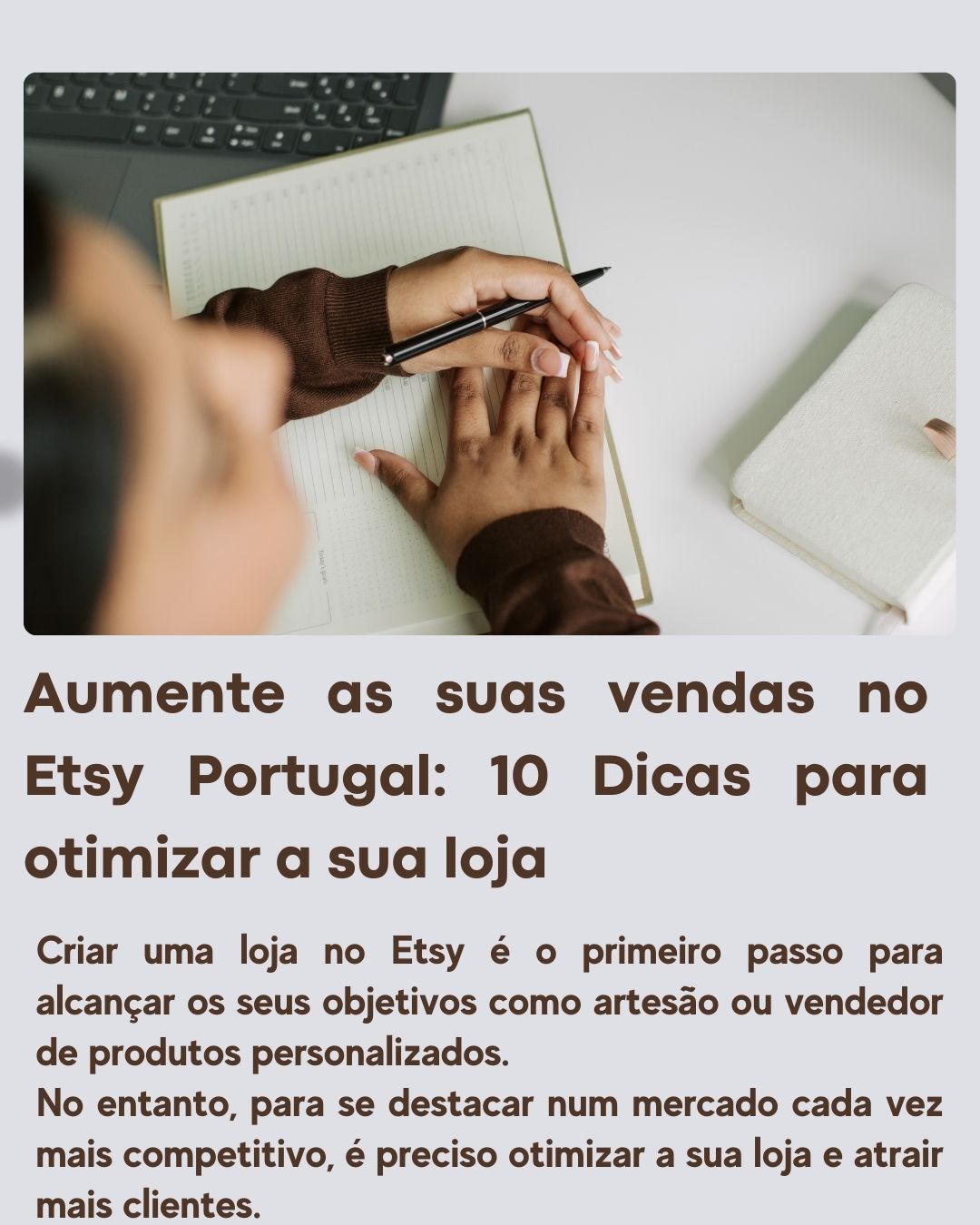 Aumente as suas vendas no Etsy Portugal: 10 Dicas para otimizar a sua loja