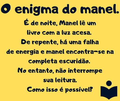 o enigma do Manel