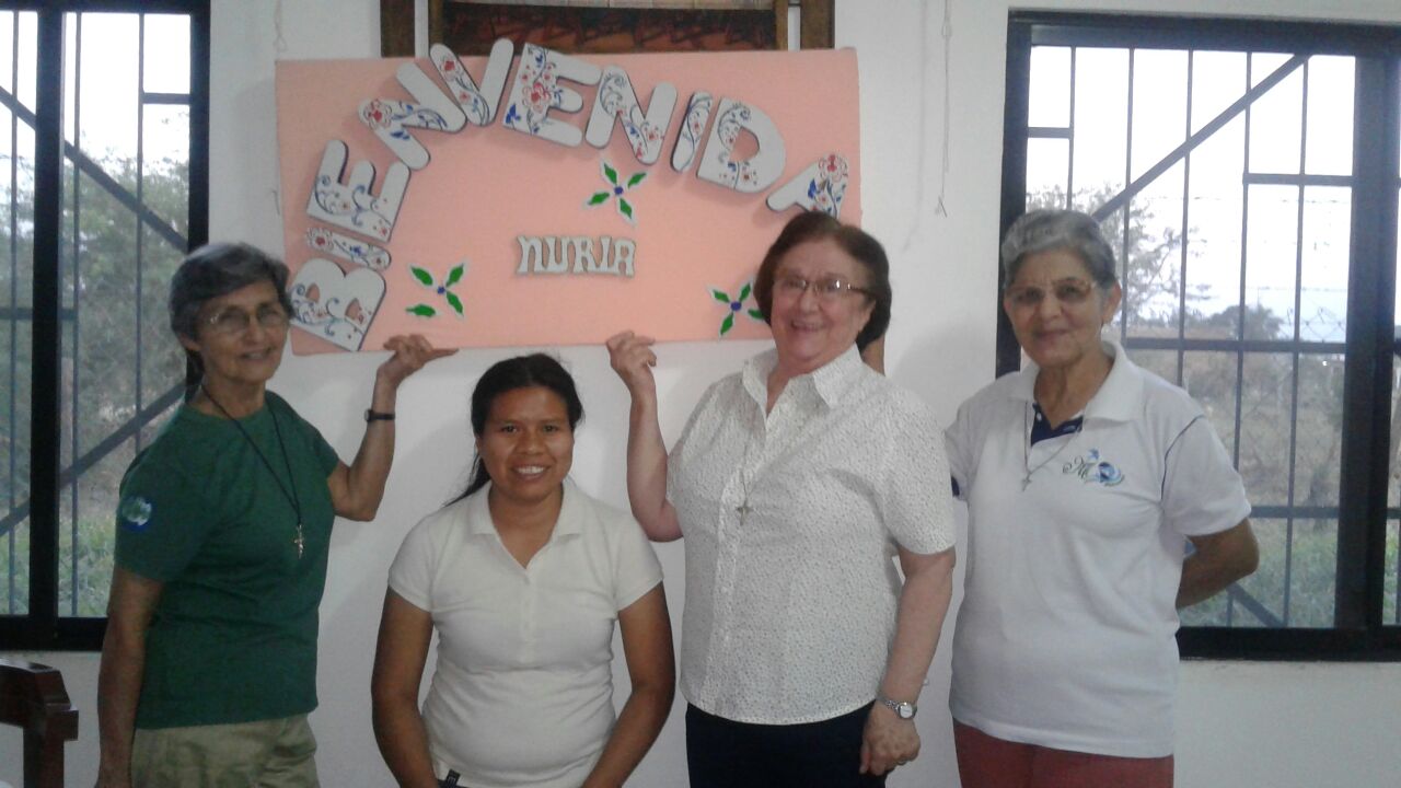Sister Nuria's visit in Bolivia