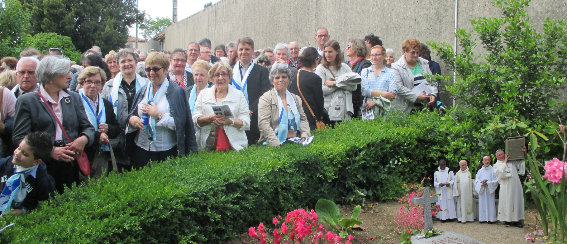 Celebration at Castres for the canonization of Jeanne Emilie