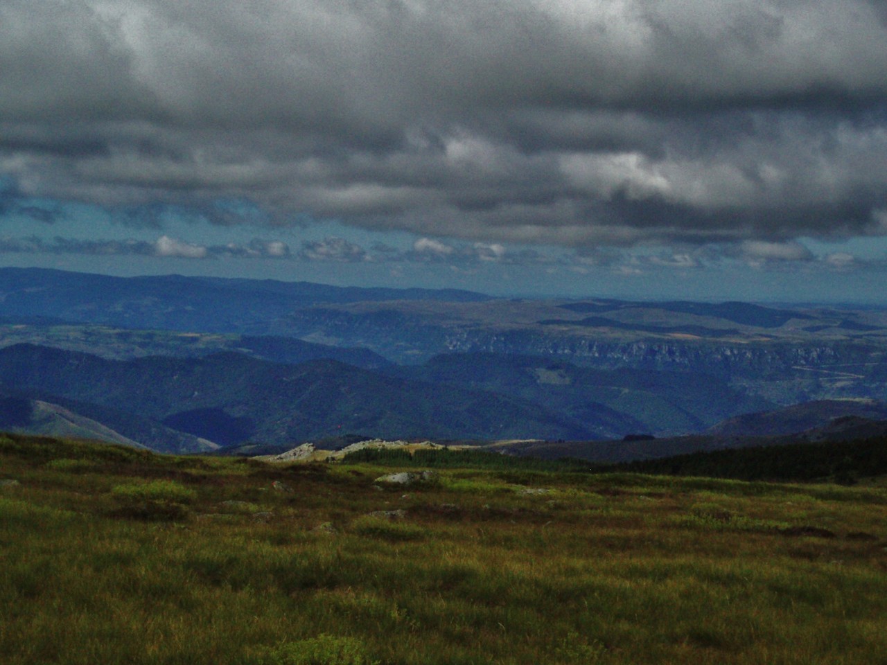 La montée au pic Finiels est rude mais le paysage en vaut la peine.