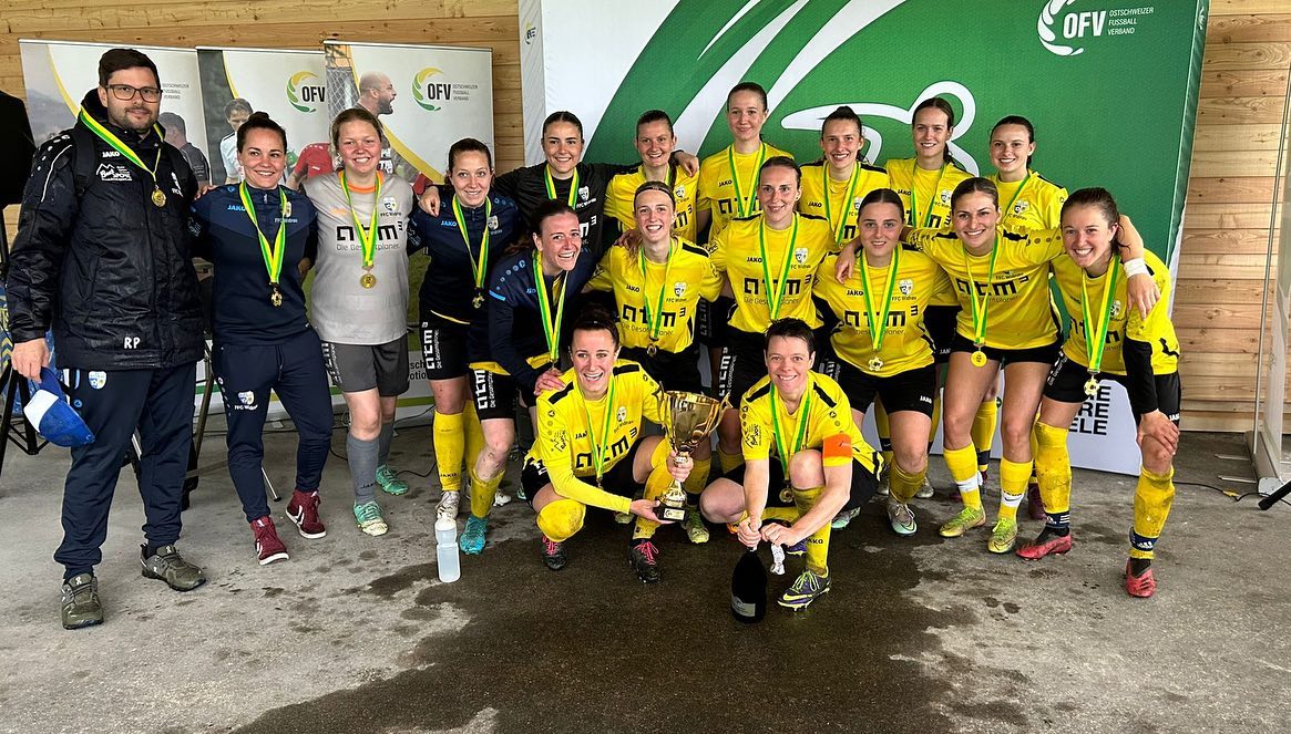 Cup Sieg 2023 Team 1 Frauen