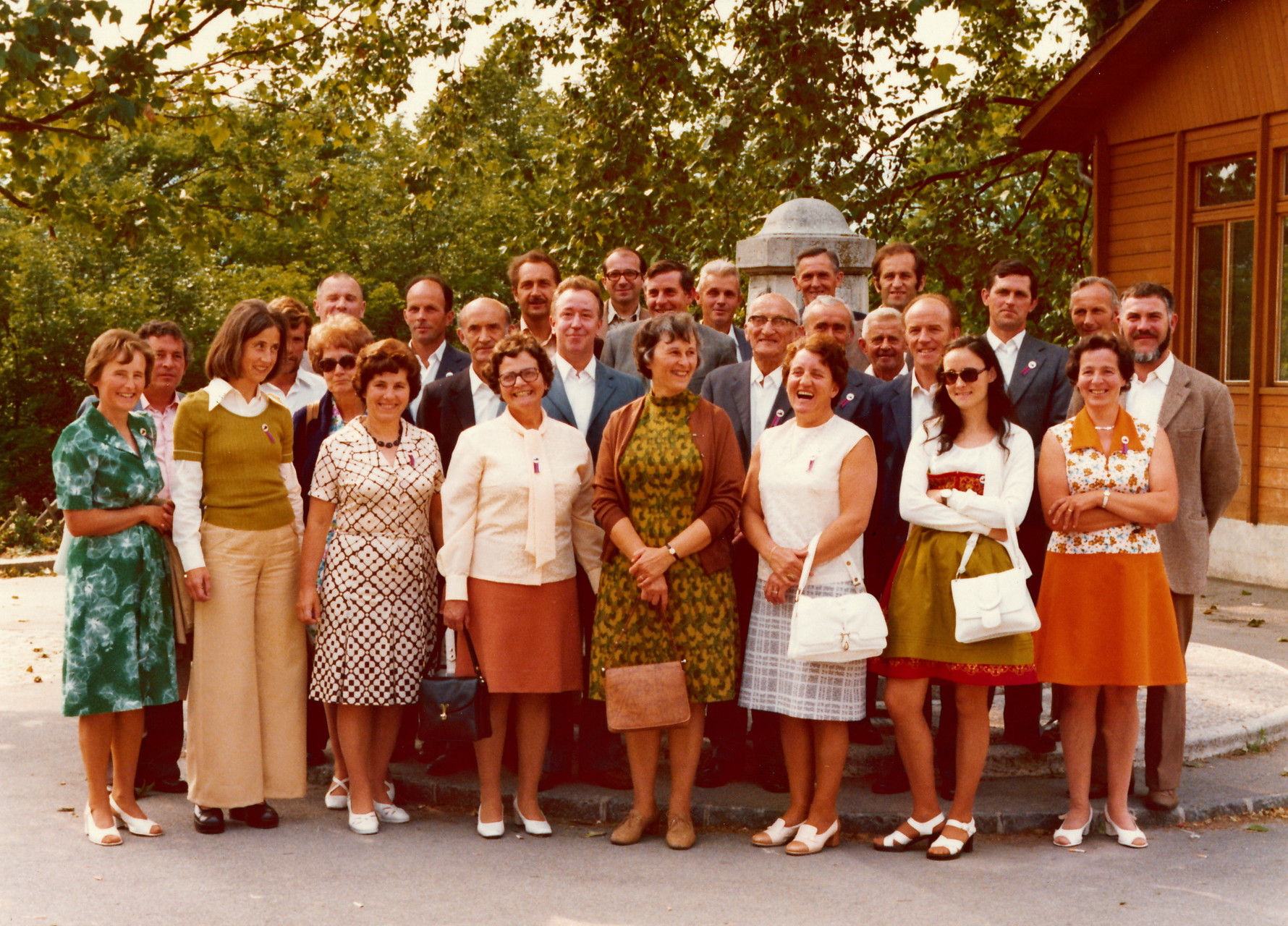 Die ganze Reisegesellschaft 21./22.6.1975::Foto zur Verfügung gestellt von Martha Hauser