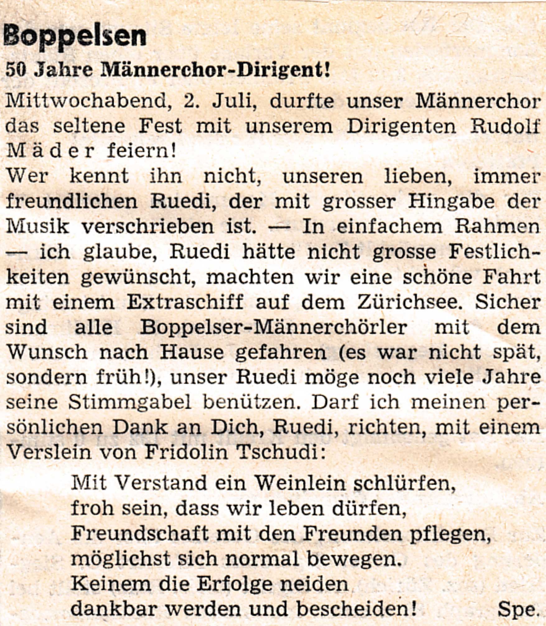 1969::Ruedi Mäder_50 Jahre MCB Dirigent