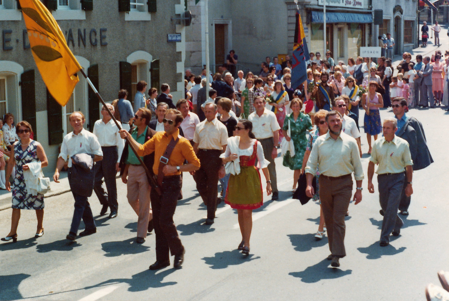 Sängerfest Nyon VD 21./22.6.1975::Foto zur Verfügung gestellt von Martha Hauser