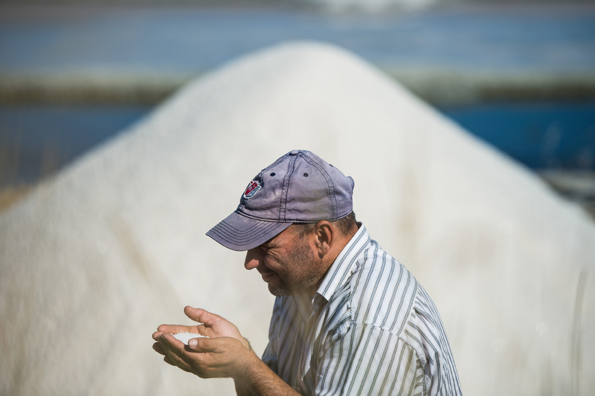 Le paludier Lionel Chartteau, Guérande - Salt worker / Le Point (2014)