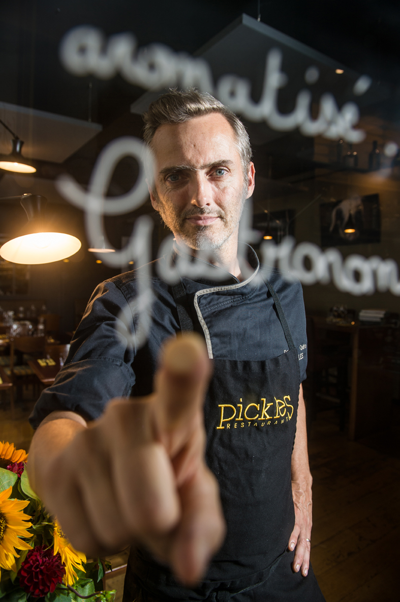 Nantes (44) Restaurant Pickles, le chef Dominic Quirke (2017)