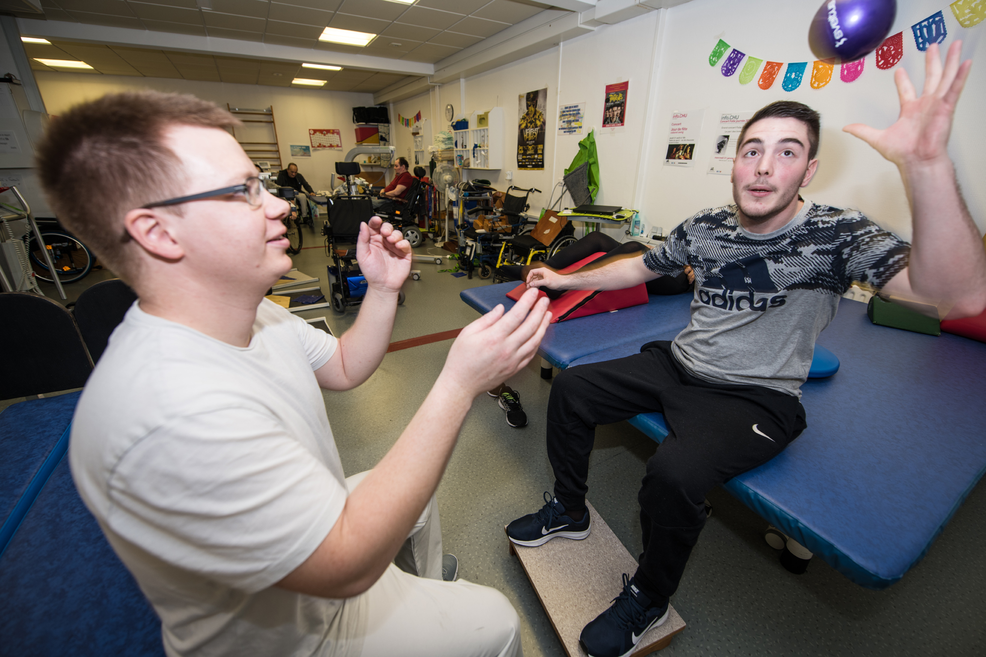 Service neurologique du pôle hospitalo-universitaire de médecine physique et de réadaptation (MPR) Hôpital St Jacques, Nantes -  Physical Medicine and Rehabilitation Center, neurological services / CHU Nantes (2018)