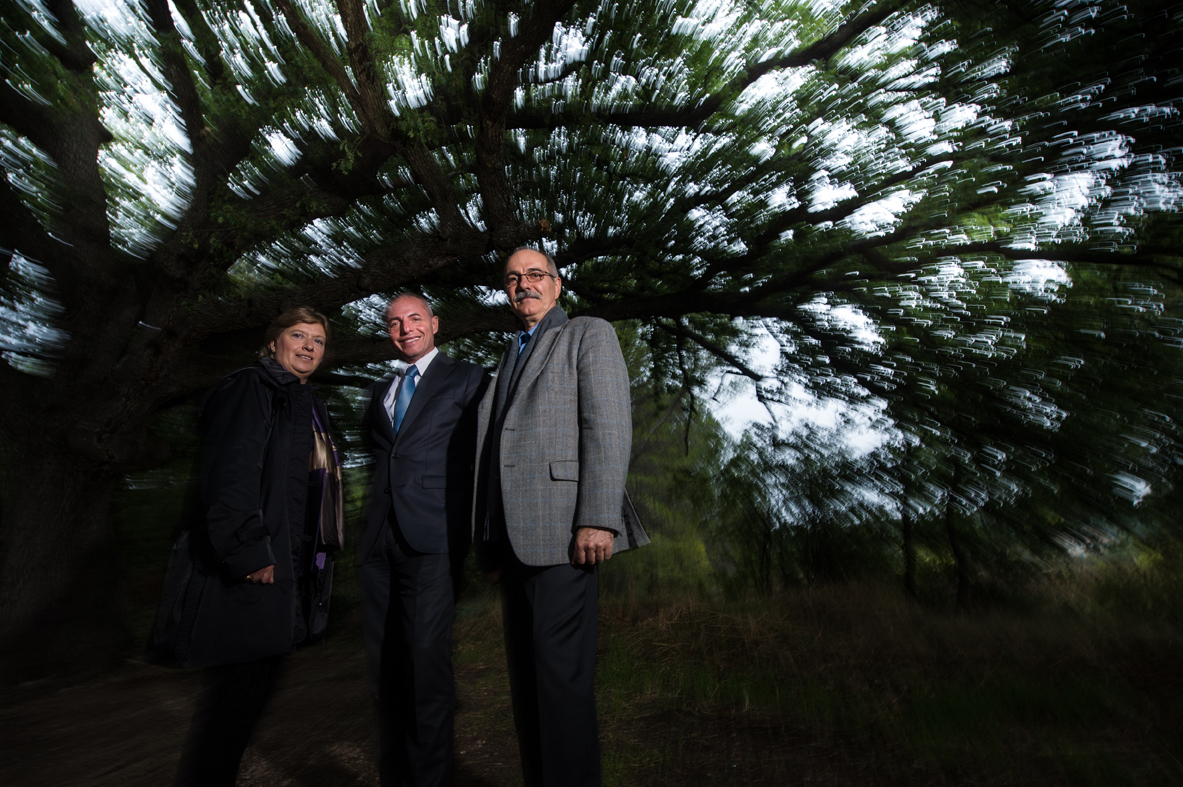 La Bouilladisse (13) portrait d'Alain Boutboul, Tiphaine Barc, Henri Gorlier, candidats aux élections municipales 2014 - Municipal election