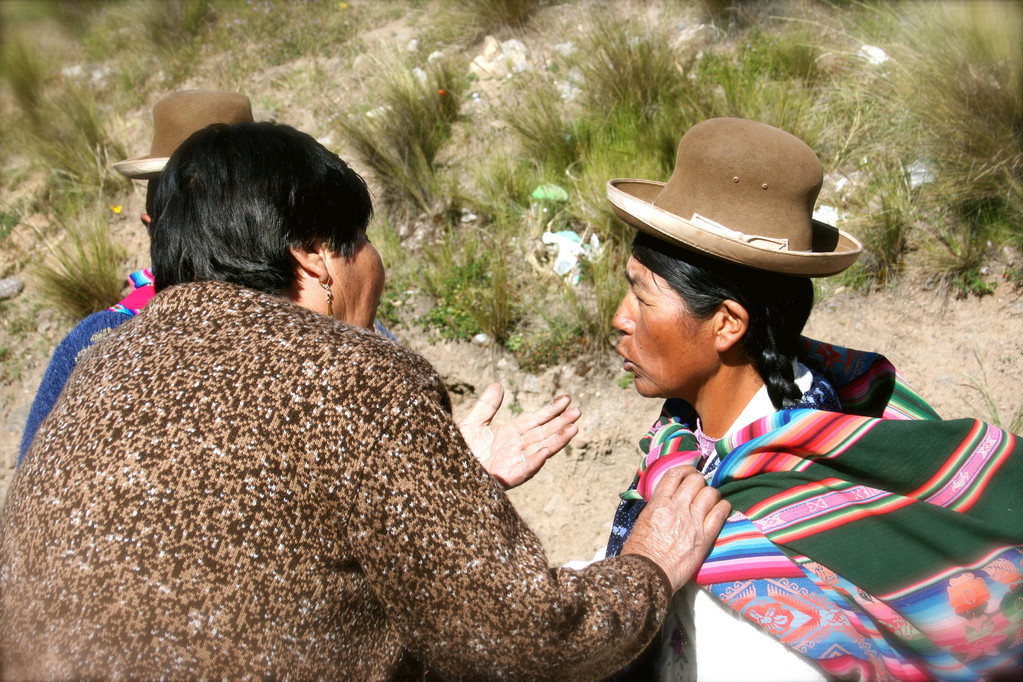 Zona al confine della Bolivia