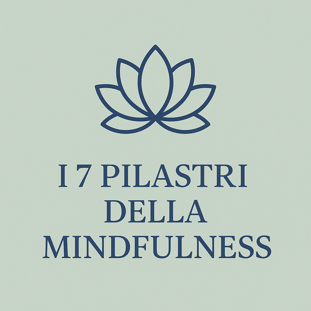 I 7 PILASTRI DELLA MINDFULNESS: guida pratica al benessere interiore