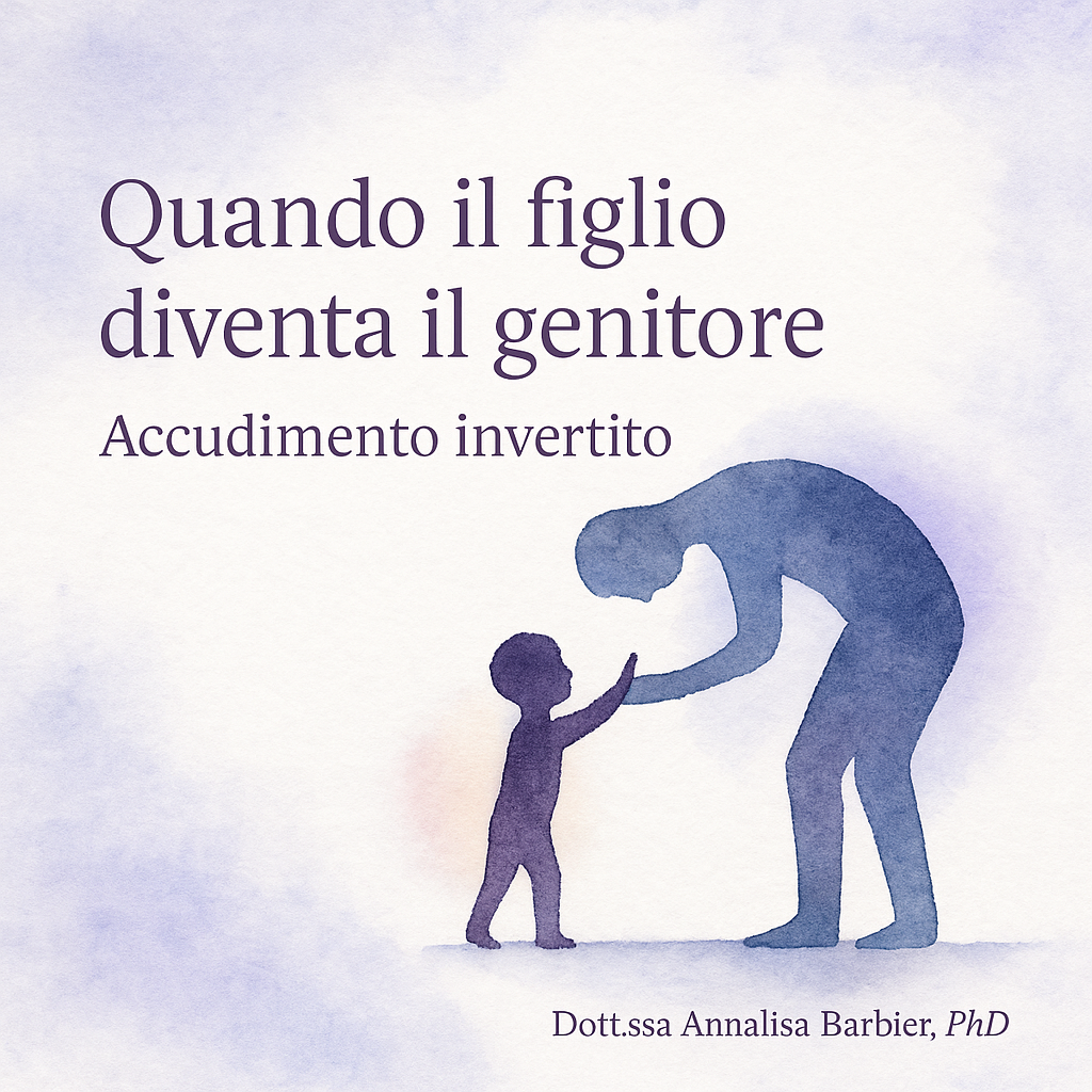 Accudimento invertito: quando il figlio diventa il genitore (cause e come uscirne)