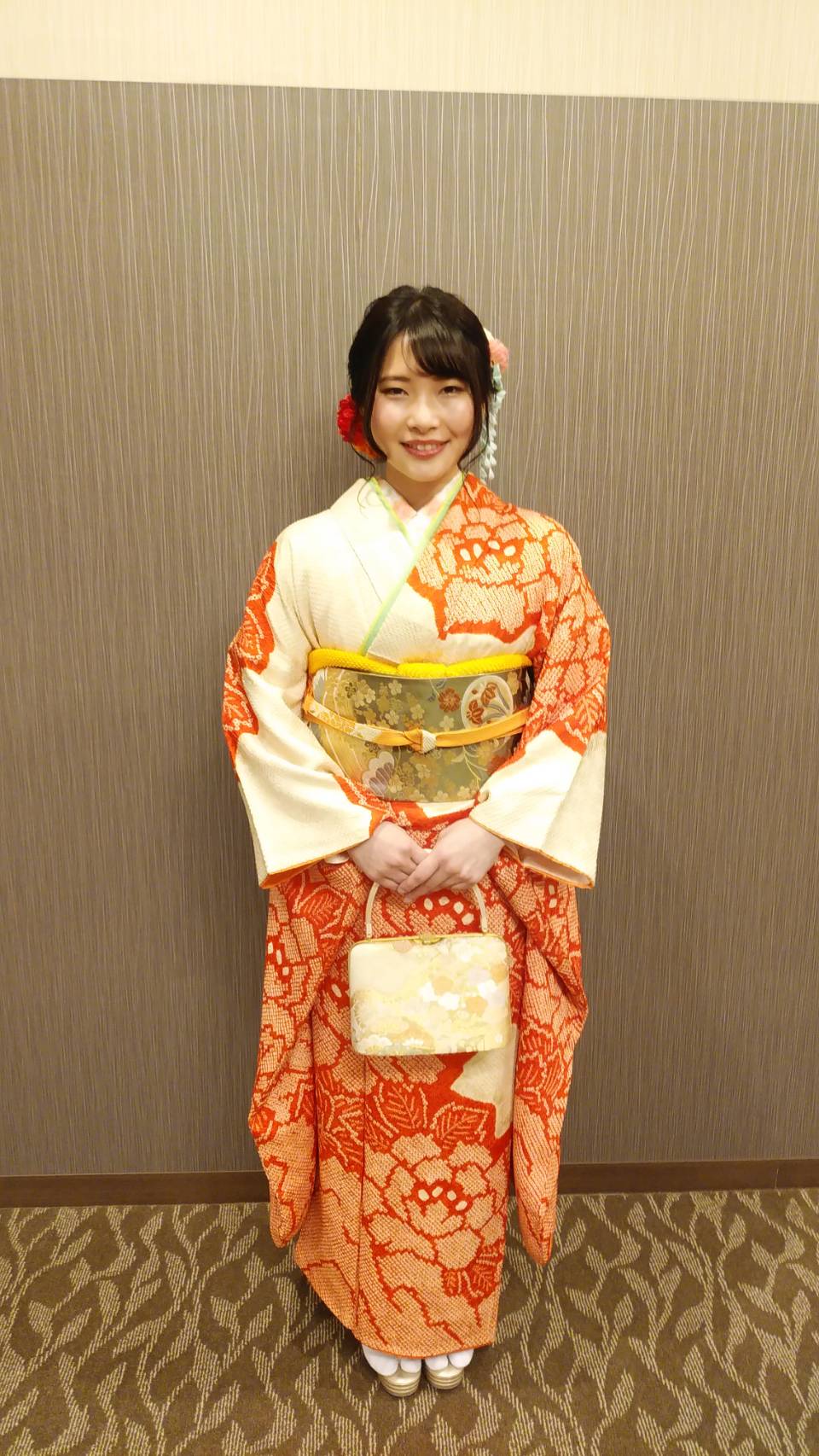 ん~♥️絞り染めがとっても豪華です⤴️