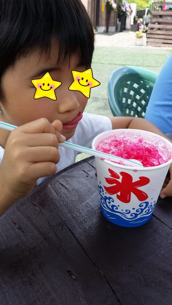 暑い夏にはかき氷🍧がサイコーッ😍💕