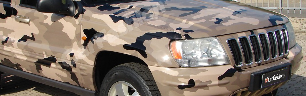 Jeep Grand Cherokee - Wrapping integrale - Desert Camo