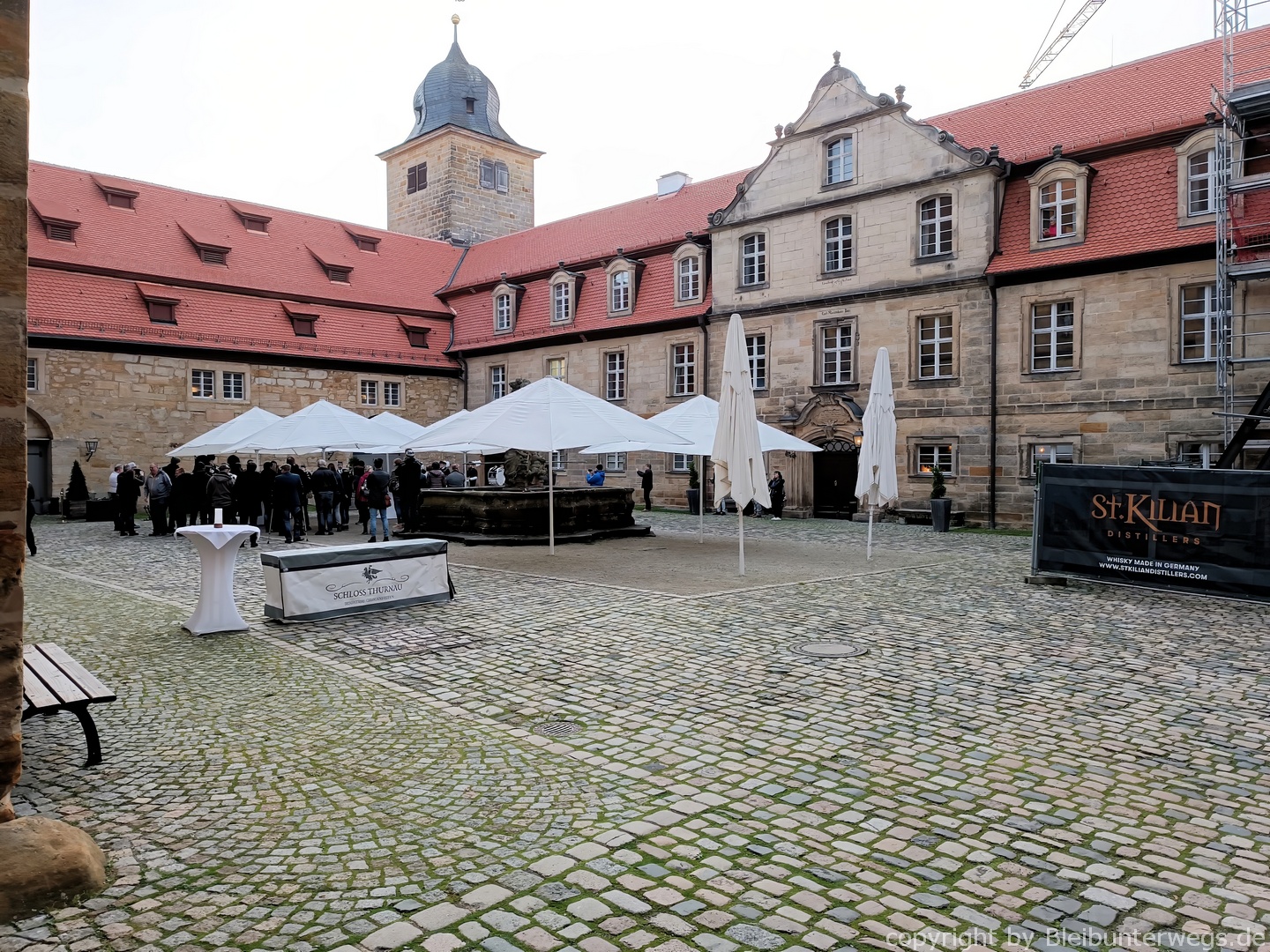 Innenhof vom Schloß...