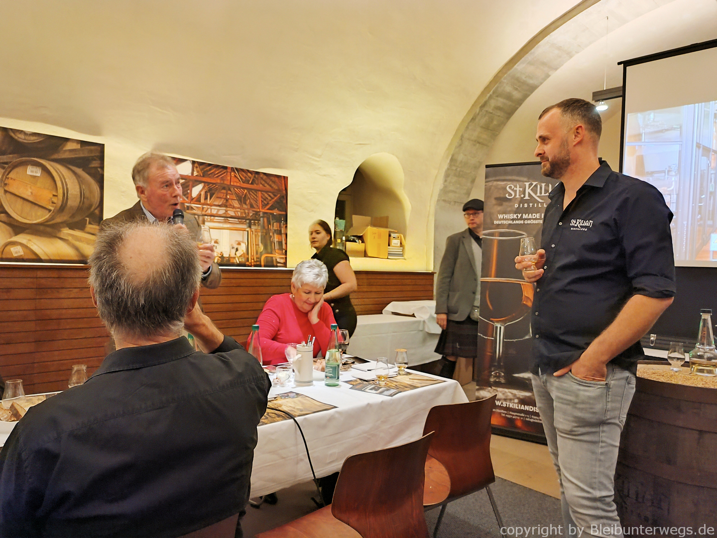 ...Master Distiller bei St.Kilian Distillers