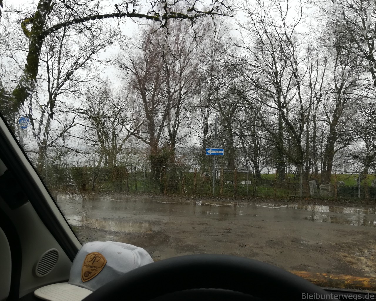 Heute am See, leider nur noch Regen...