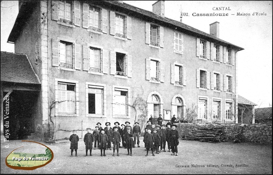 Groupe scolaire de Cassaniouze - Ed. G. Malroux.