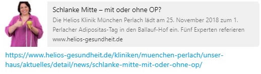 Schlanke Mitte - mit oder ohne OP?