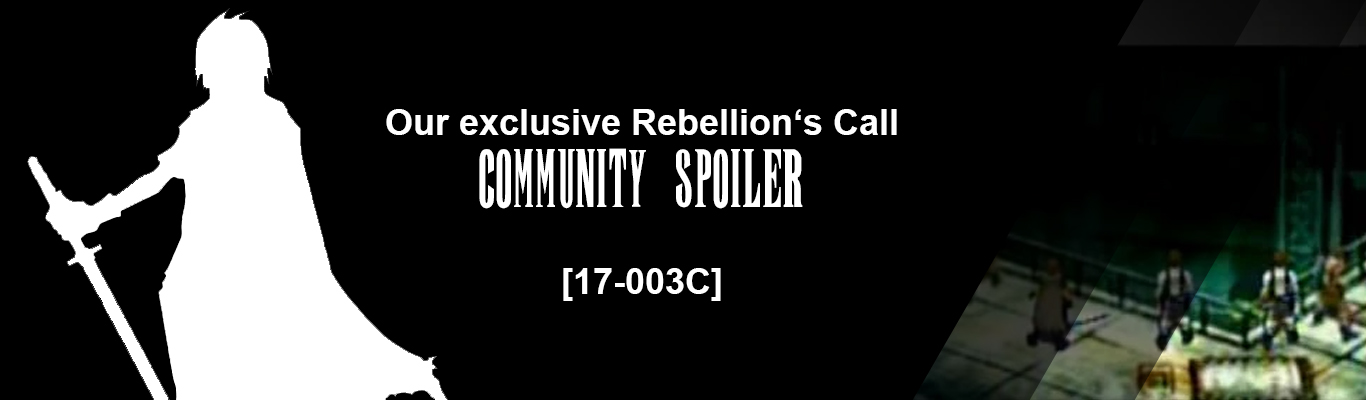 Our exclusive Rebellion's Call Community Spoiler