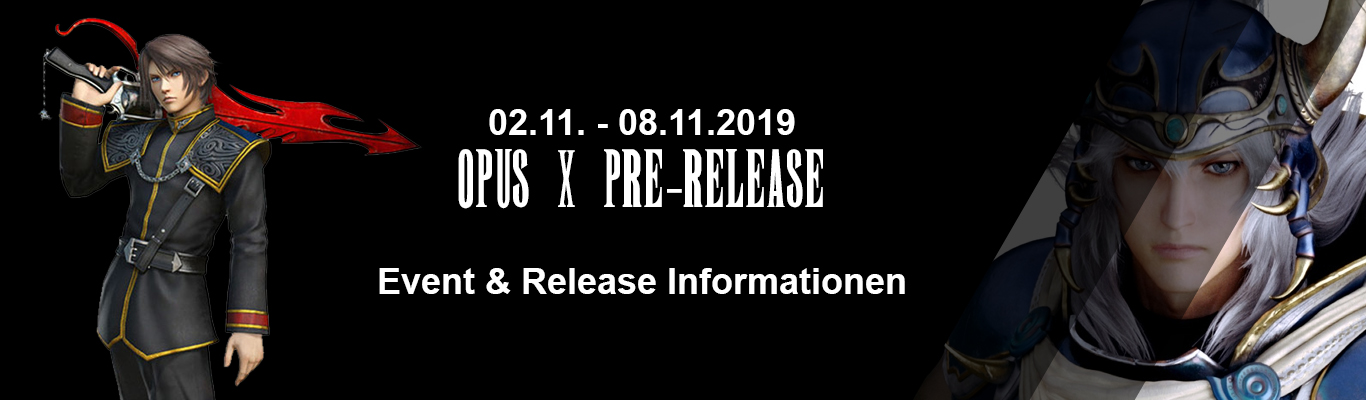 Opus X Release & Event Informationen