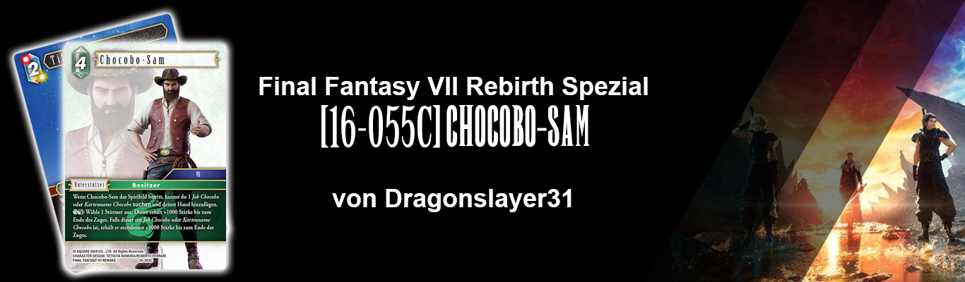 FFVII Rebirth Special: [16-055C] Chocobo-Sam