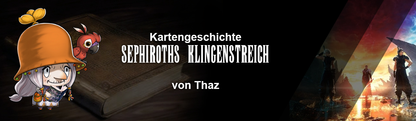 Kartengeschichte: Sephiroths Klingenstreich