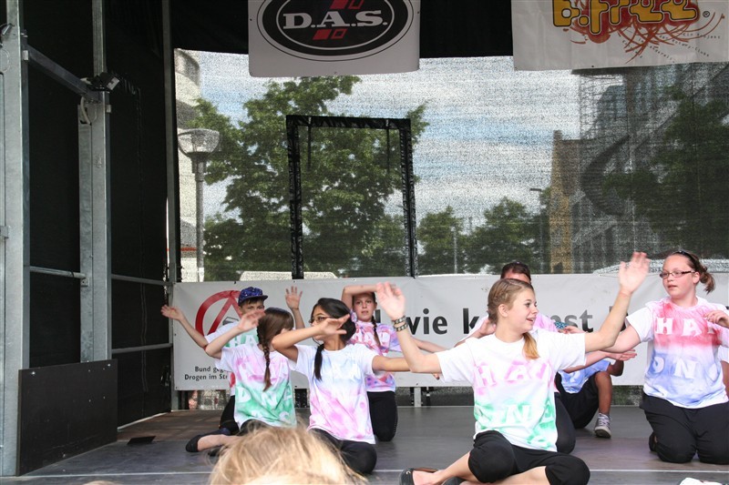 Street-Dance-AG "Hap Dance" am Singener Stadtfest