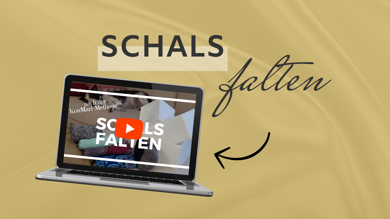 Schals falten