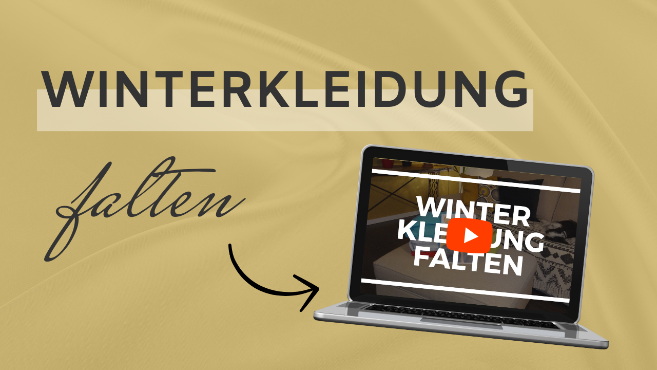 Winterkleidung falten