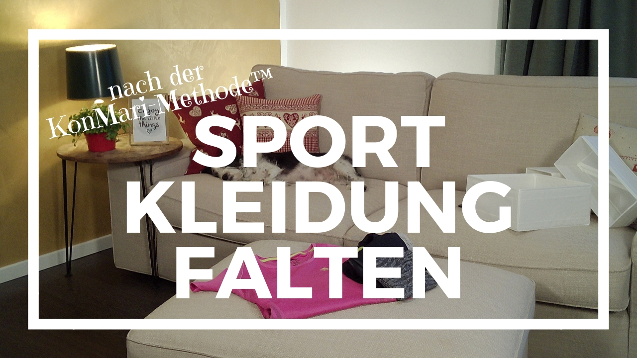 Sportkleidung falten