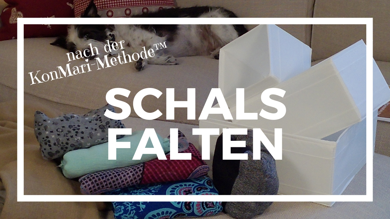 Schals falten