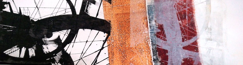 "The Wheel of Time"/Lithografie/lithography/20x70cm