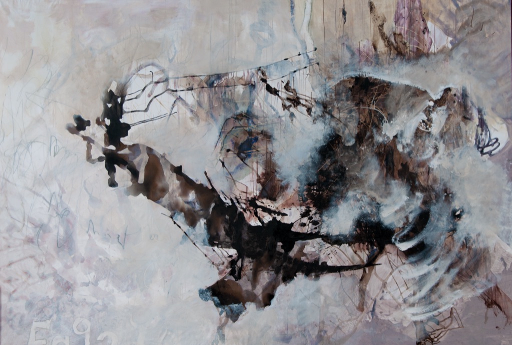 MT auf Leinen/ mixed media on canvas/ 200x295cm