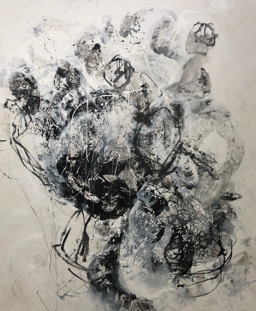 MT auf Plane/mixed media on tarpaulin/250x200cm