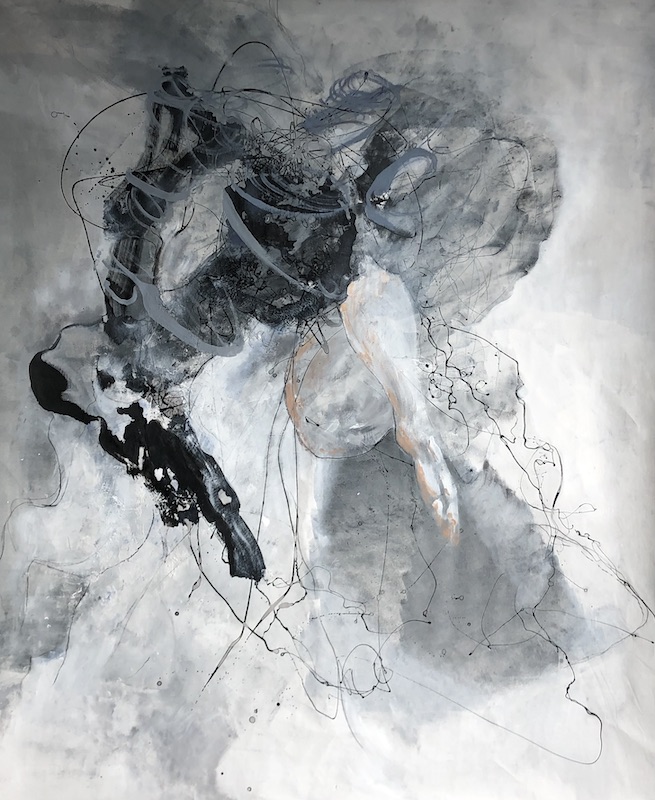 MT auf Leinen/ Mixed media on canvas/ 200 x 165cm