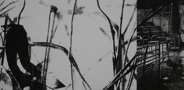 "The World of Thoughts"/Intagliotypie/intaglio print/38,5x56,5cm