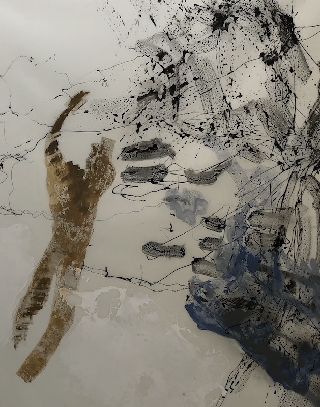 MT auf Plane/ Mixed media on tarp/ 300 x 262cm