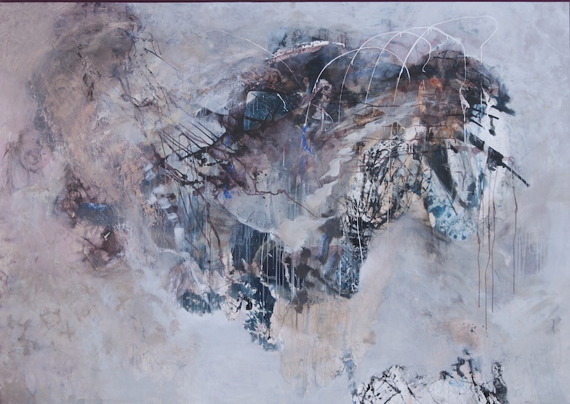 MT auf Leinen/ mixed media on canvas/ 200x285cm