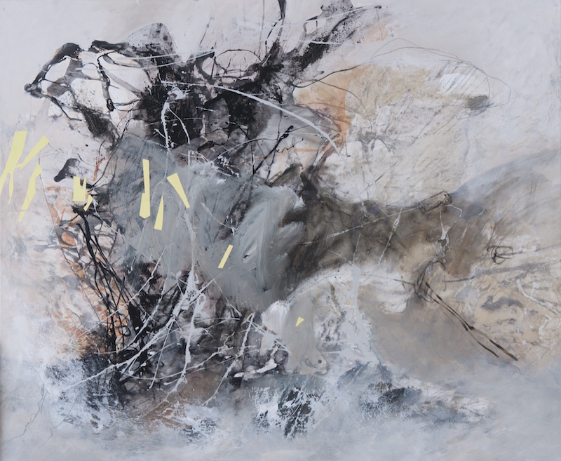MT auf Leinen/ mixed media on canvas/ 165x200cm